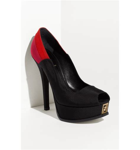 fendi fendista platform pump replica|Fendi “Fendista” Platform Heels; EU 38 .